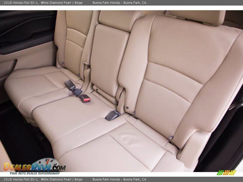 Rear Seat of 2018 Honda Pilot EX-L Photo #19