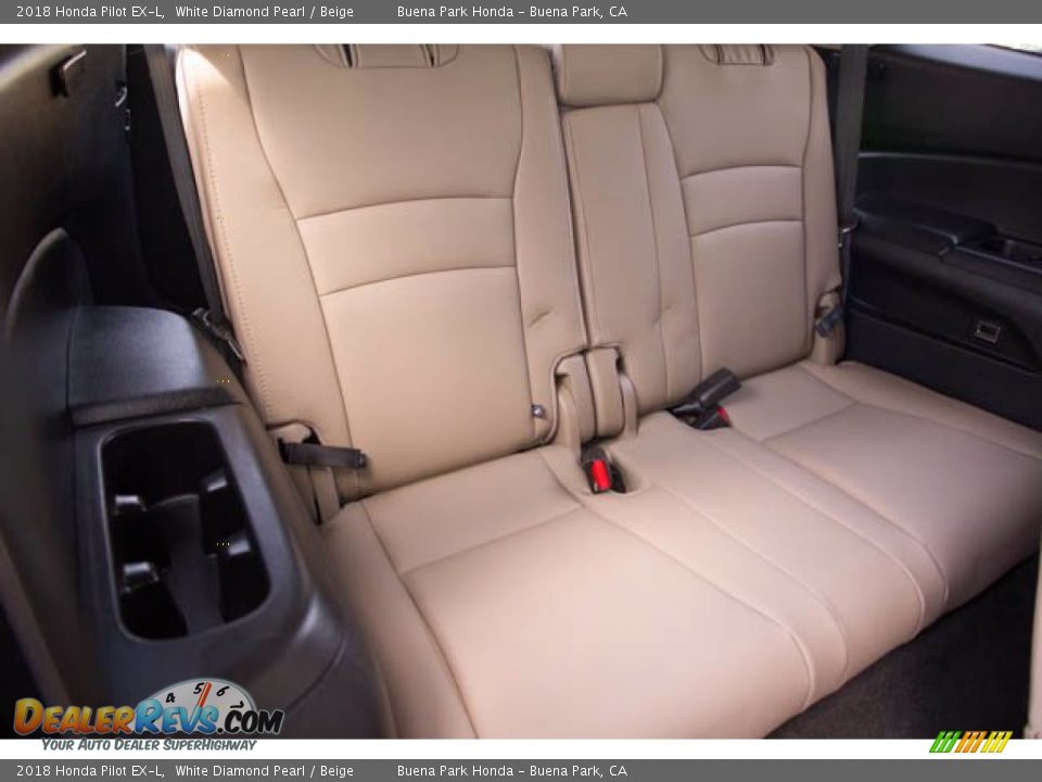 Rear Seat of 2018 Honda Pilot EX-L Photo #21