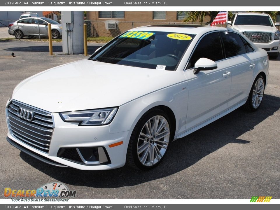 Ibis White 2019 Audi A4 Premium Plus quattro Photo #4