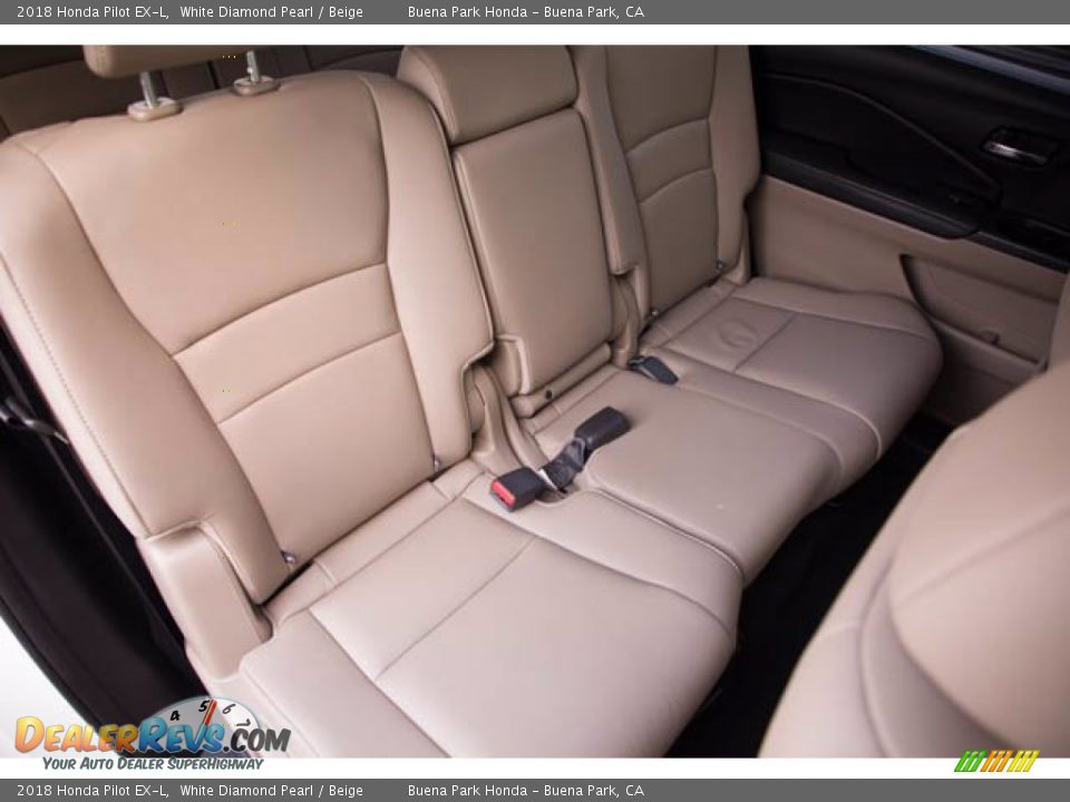 Rear Seat of 2018 Honda Pilot EX-L Photo #23