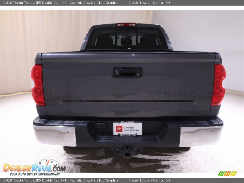 2018 Toyota Tundra SR5 Double Cab 4x4 Magnetic Gray Metallic / Graphite Photo #16