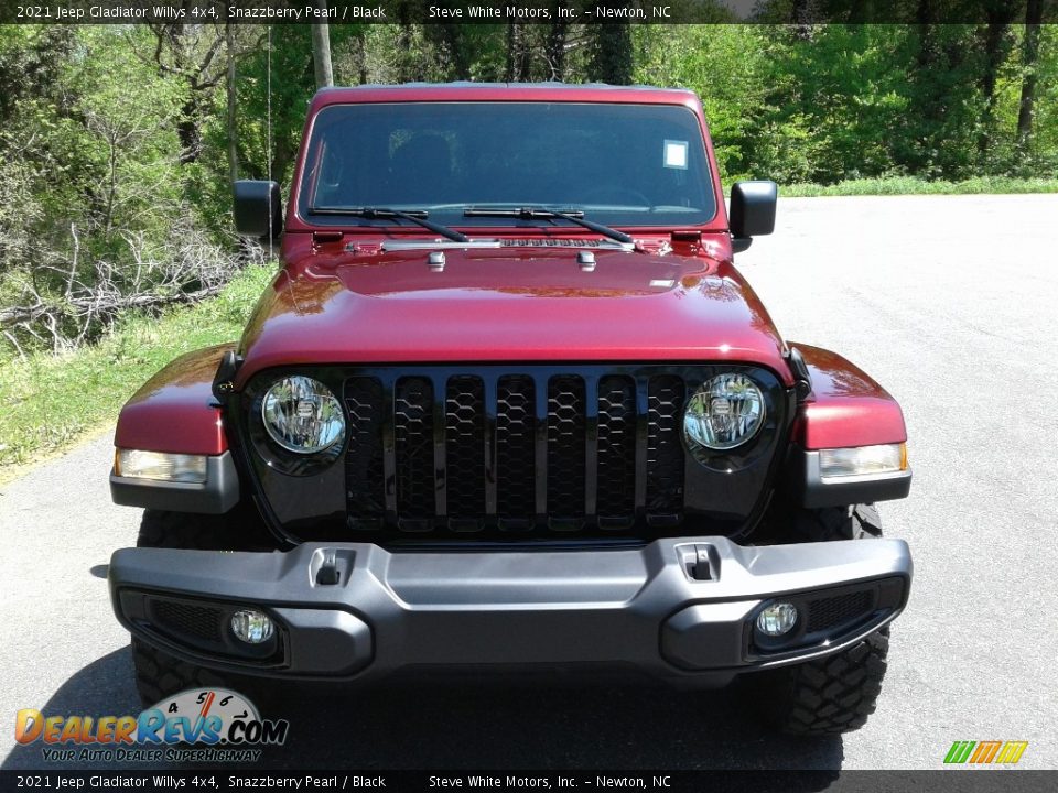 2021 Jeep Gladiator Willys 4x4 Snazzberry Pearl / Black Photo #3