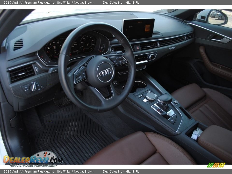 Dashboard of 2019 Audi A4 Premium Plus quattro Photo #11
