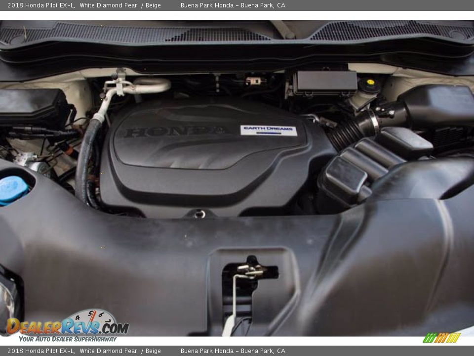 2018 Honda Pilot EX-L 3.5 Liter SOHC 24-Valve i-VTEC V6 Engine Photo #36
