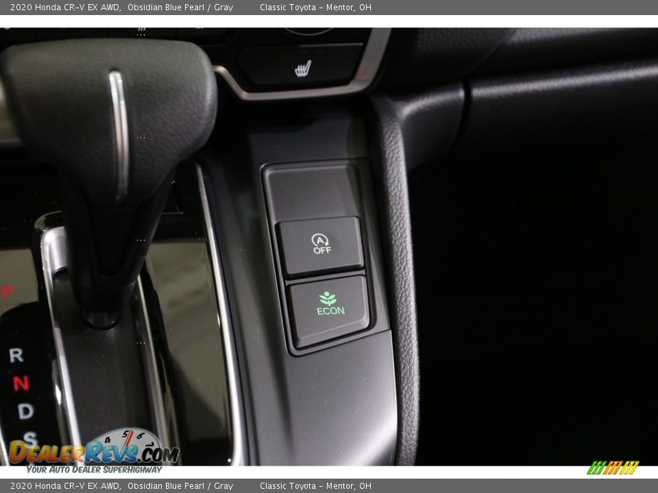 2020 Honda CR-V EX AWD Obsidian Blue Pearl / Gray Photo #13