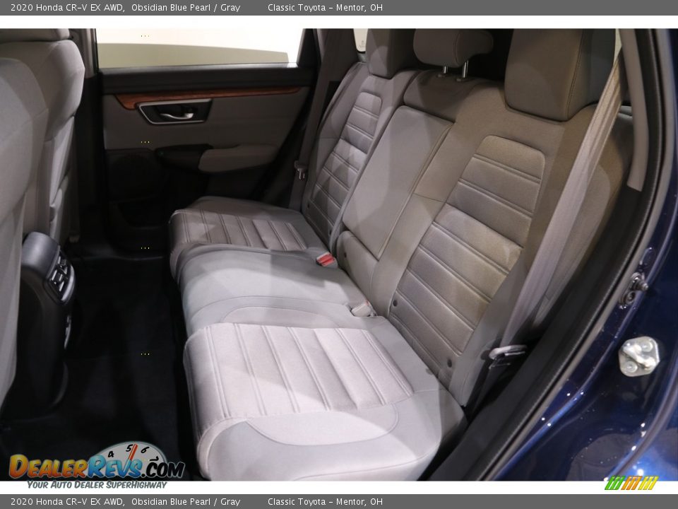 2020 Honda CR-V EX AWD Obsidian Blue Pearl / Gray Photo #17