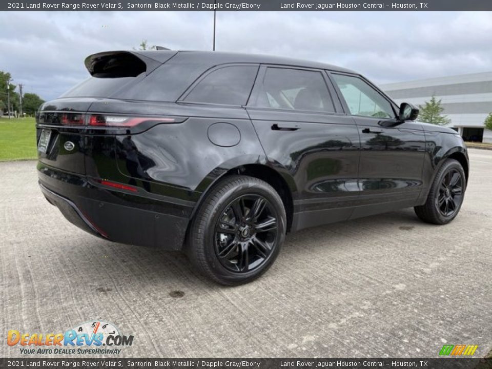 2021 Land Rover Range Rover Velar S Santorini Black Metallic / Dapple Gray/Ebony Photo #2