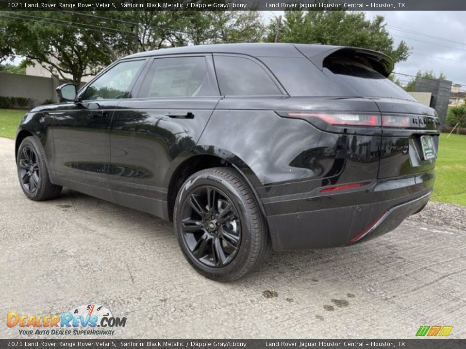 2021 Land Rover Range Rover Velar S Santorini Black Metallic / Dapple Gray/Ebony Photo #10