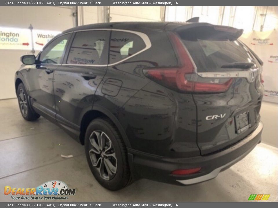 2021 Honda CR-V EX-L AWD Crystal Black Pearl / Black Photo #2