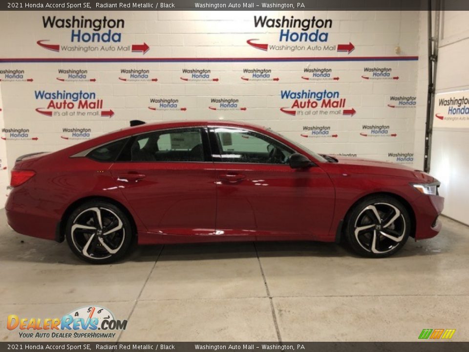 2021 Honda Accord Sport SE Radiant Red Metallic / Black Photo #1