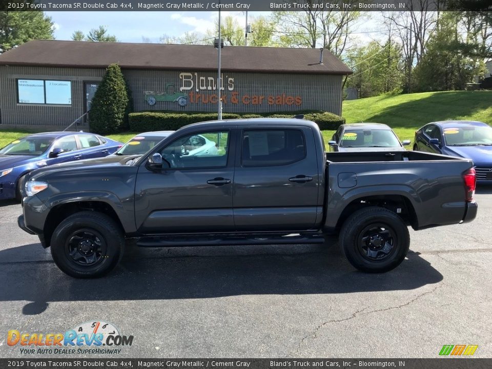 2019 Toyota Tacoma SR Double Cab 4x4 Magnetic Gray Metallic / Cement Gray Photo #1