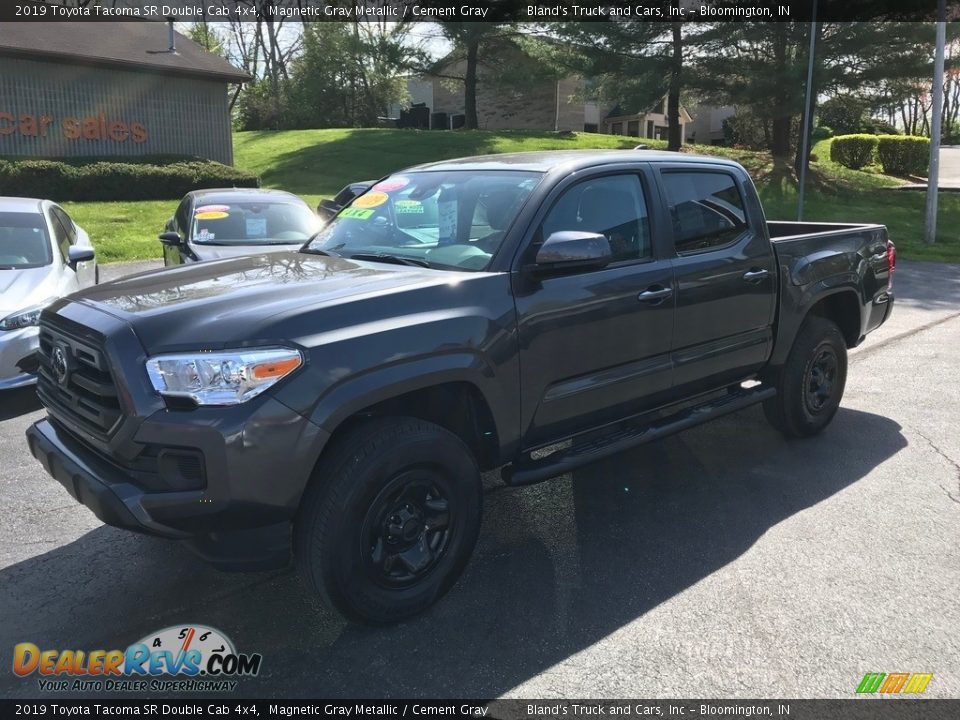 2019 Toyota Tacoma SR Double Cab 4x4 Magnetic Gray Metallic / Cement Gray Photo #2