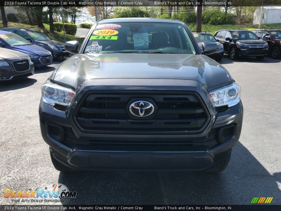 2019 Toyota Tacoma SR Double Cab 4x4 Magnetic Gray Metallic / Cement Gray Photo #3