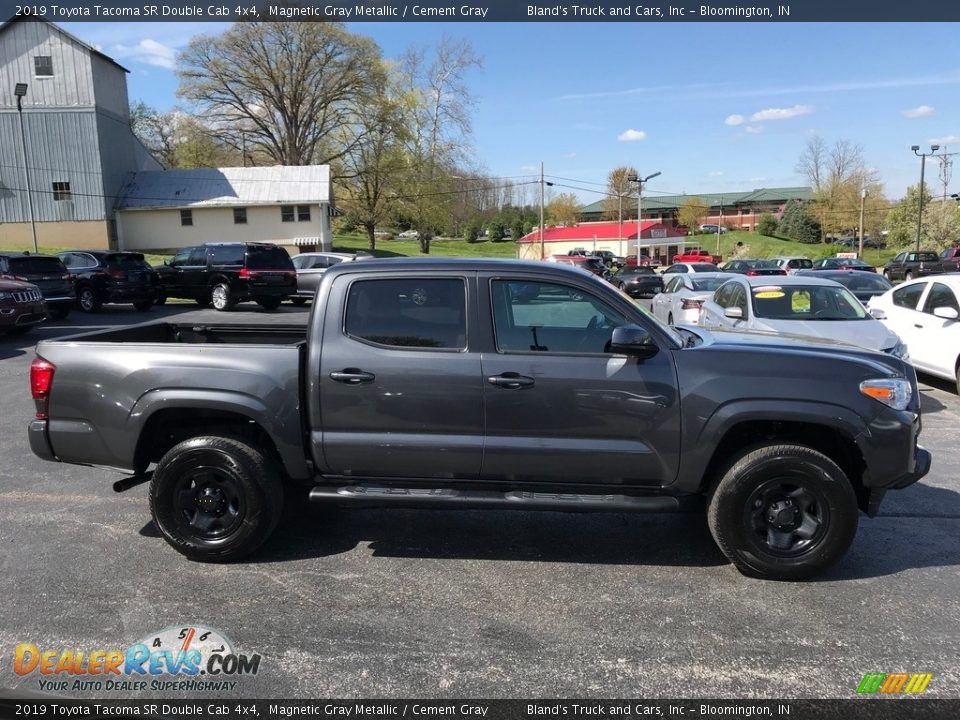 2019 Toyota Tacoma SR Double Cab 4x4 Magnetic Gray Metallic / Cement Gray Photo #5