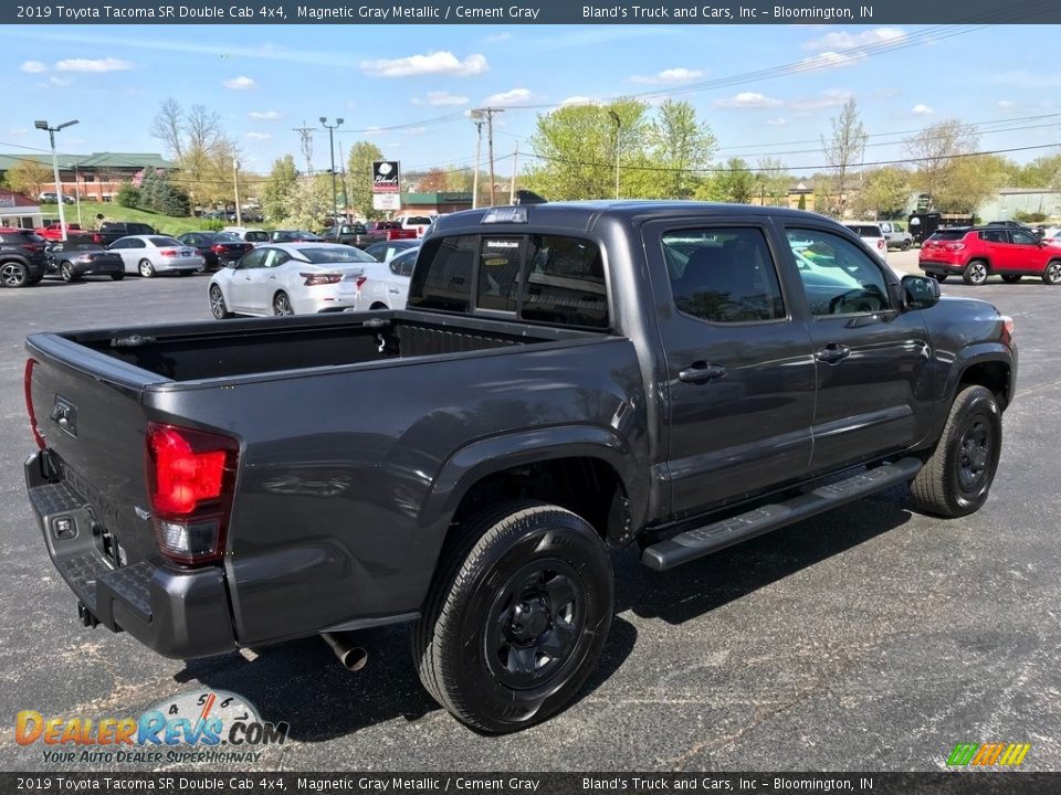 2019 Toyota Tacoma SR Double Cab 4x4 Magnetic Gray Metallic / Cement Gray Photo #6