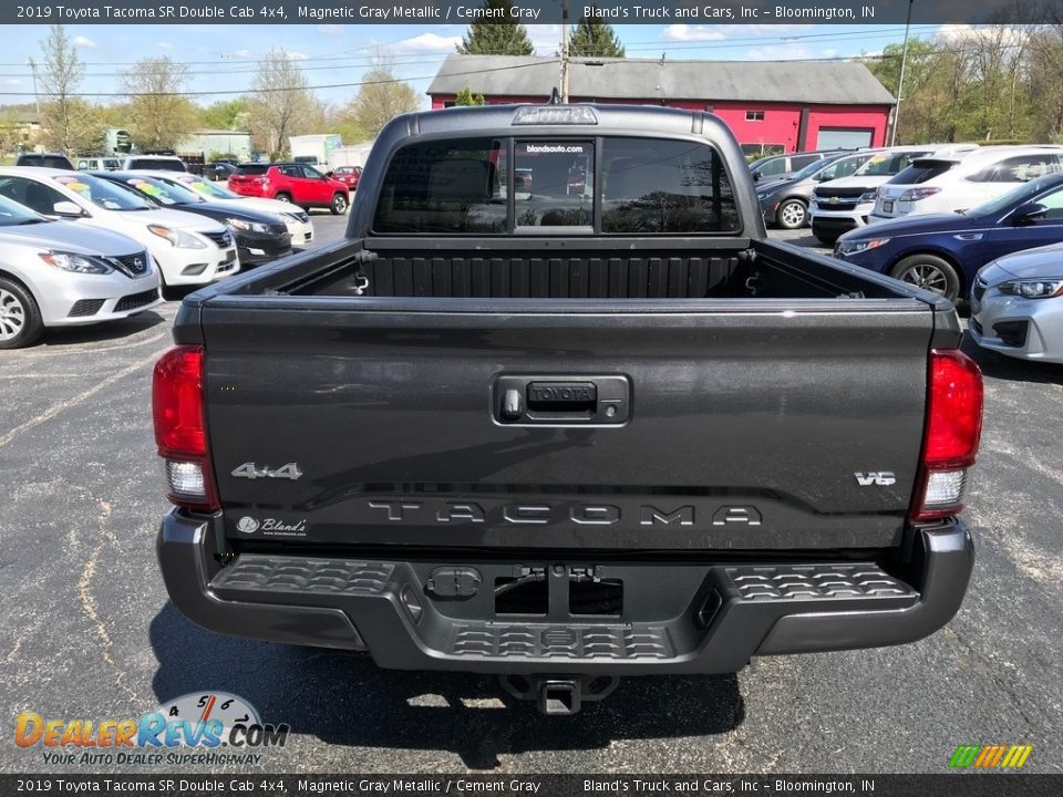 2019 Toyota Tacoma SR Double Cab 4x4 Magnetic Gray Metallic / Cement Gray Photo #7