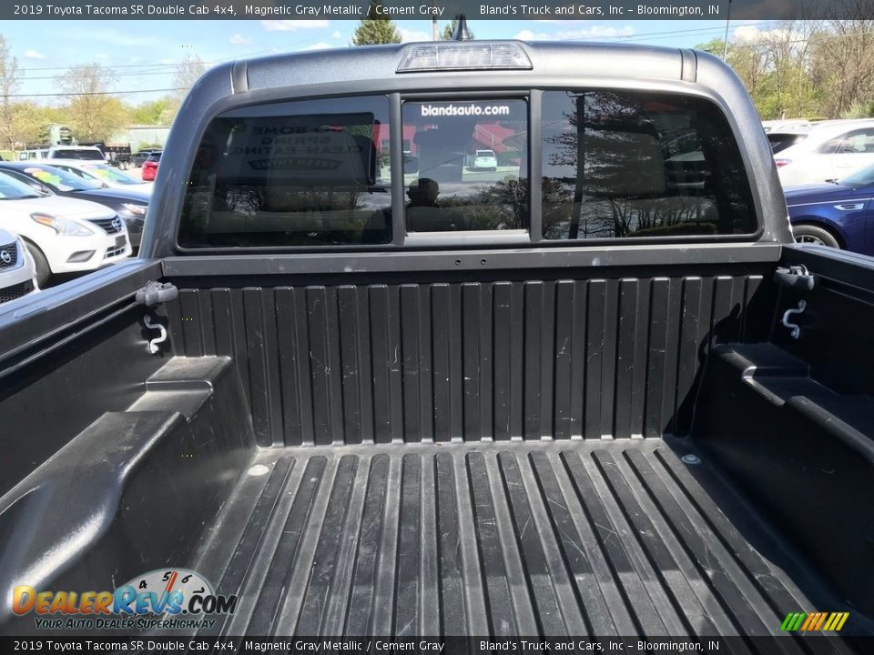 2019 Toyota Tacoma SR Double Cab 4x4 Magnetic Gray Metallic / Cement Gray Photo #9