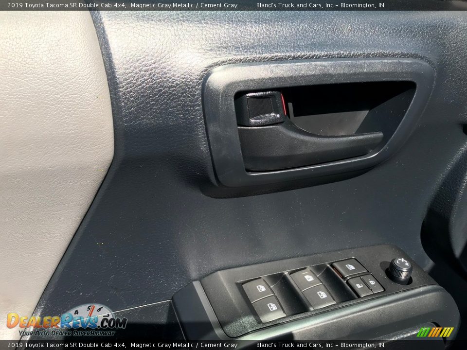 2019 Toyota Tacoma SR Double Cab 4x4 Magnetic Gray Metallic / Cement Gray Photo #11