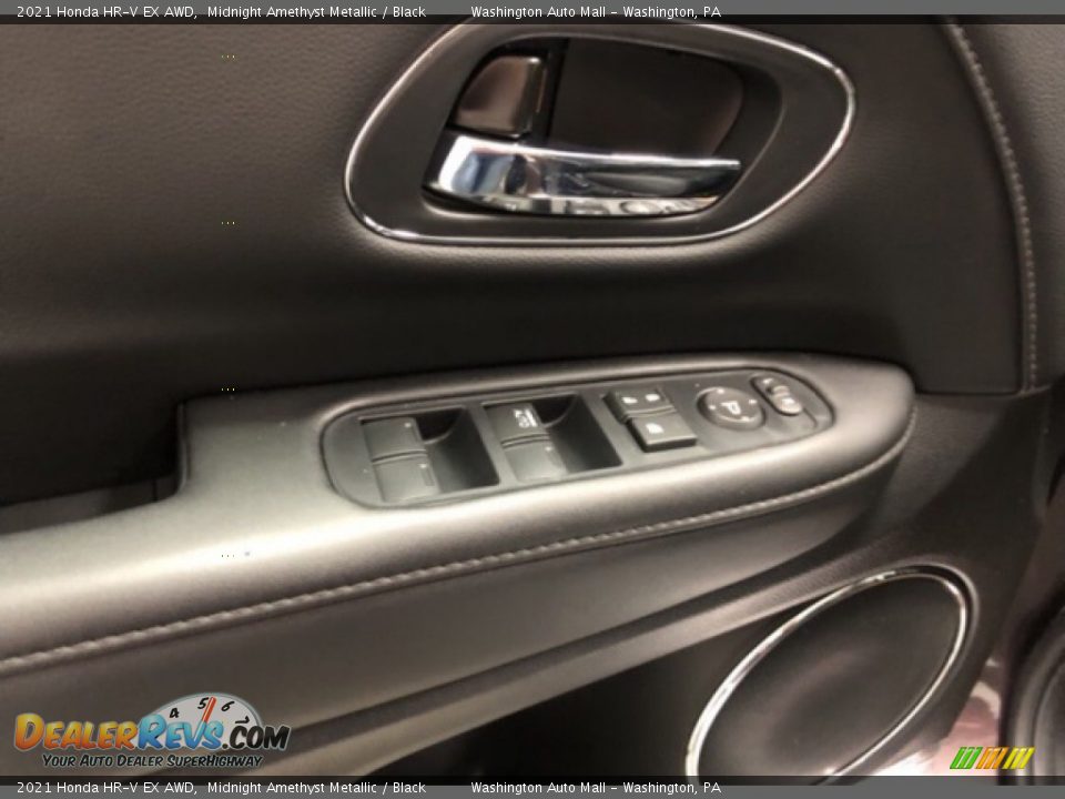 2021 Honda HR-V EX AWD Midnight Amethyst Metallic / Black Photo #5