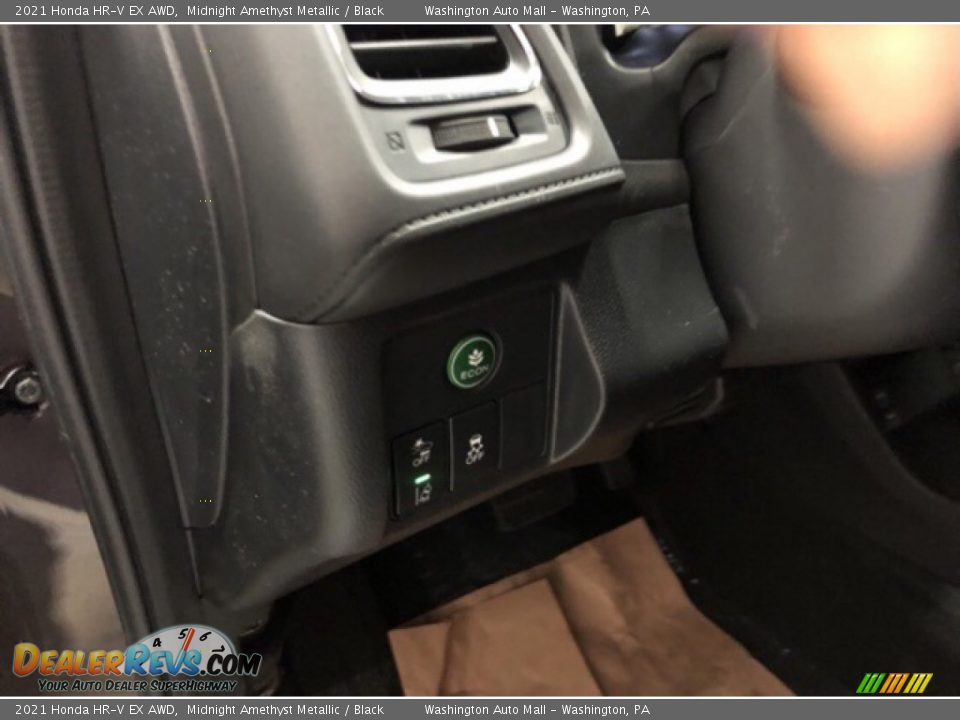 2021 Honda HR-V EX AWD Midnight Amethyst Metallic / Black Photo #6
