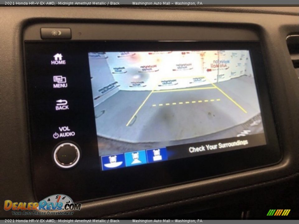 2021 Honda HR-V EX AWD Midnight Amethyst Metallic / Black Photo #11