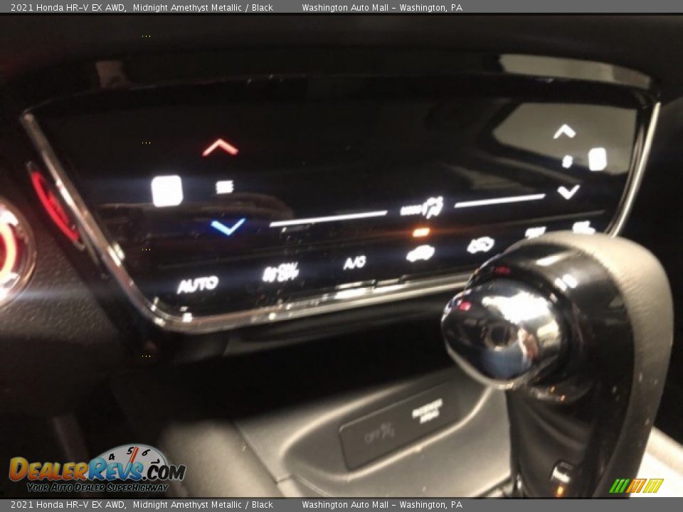 2021 Honda HR-V EX AWD Midnight Amethyst Metallic / Black Photo #13