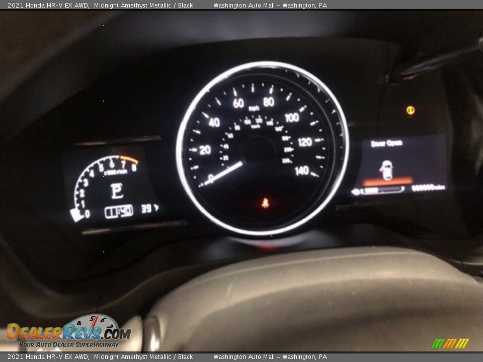 2021 Honda HR-V EX AWD Midnight Amethyst Metallic / Black Photo #10