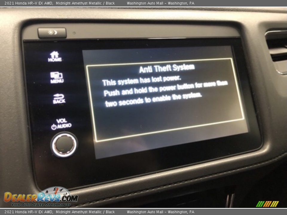2021 Honda HR-V EX AWD Midnight Amethyst Metallic / Black Photo #12
