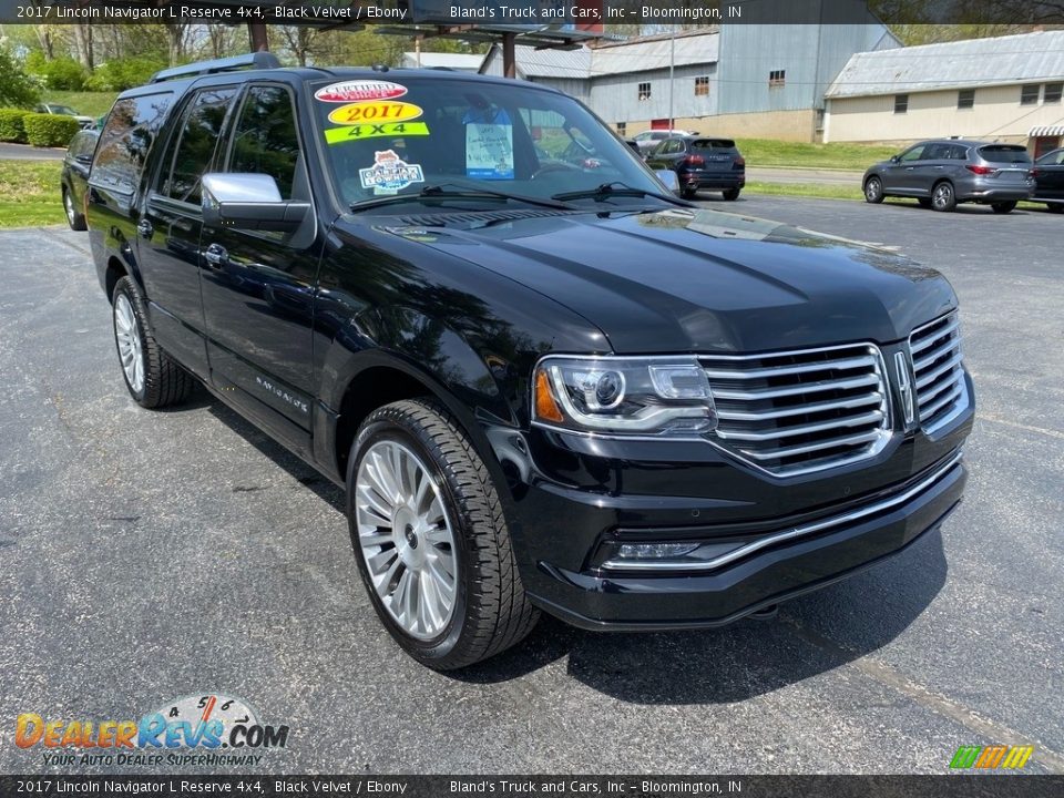 Black Velvet 2017 Lincoln Navigator L Reserve 4x4 Photo #4