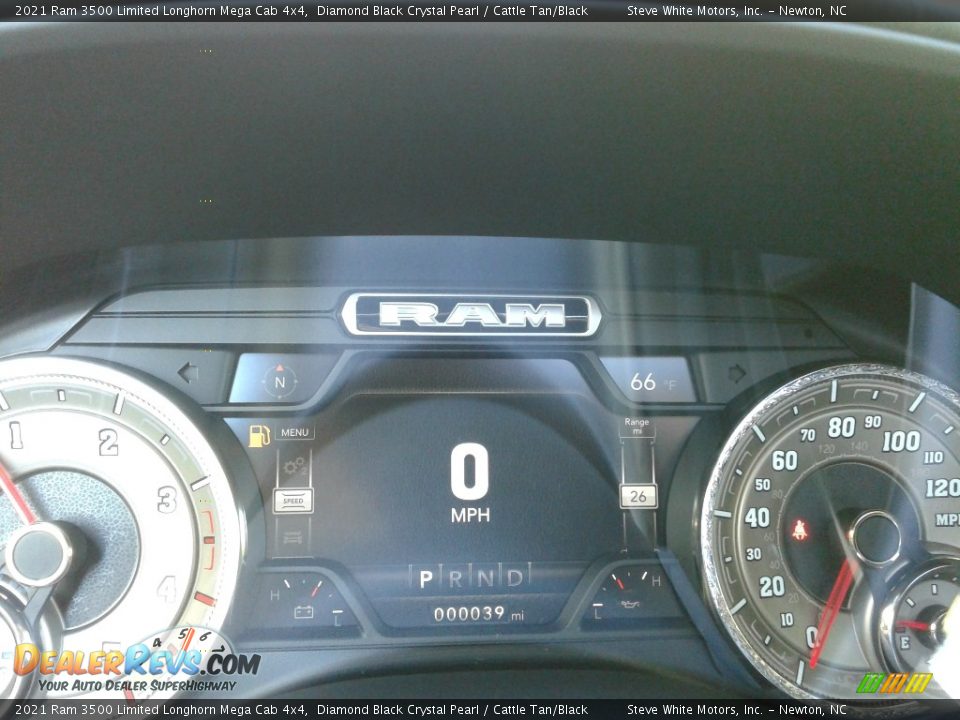 2021 Ram 3500 Limited Longhorn Mega Cab 4x4 Gauges Photo #25