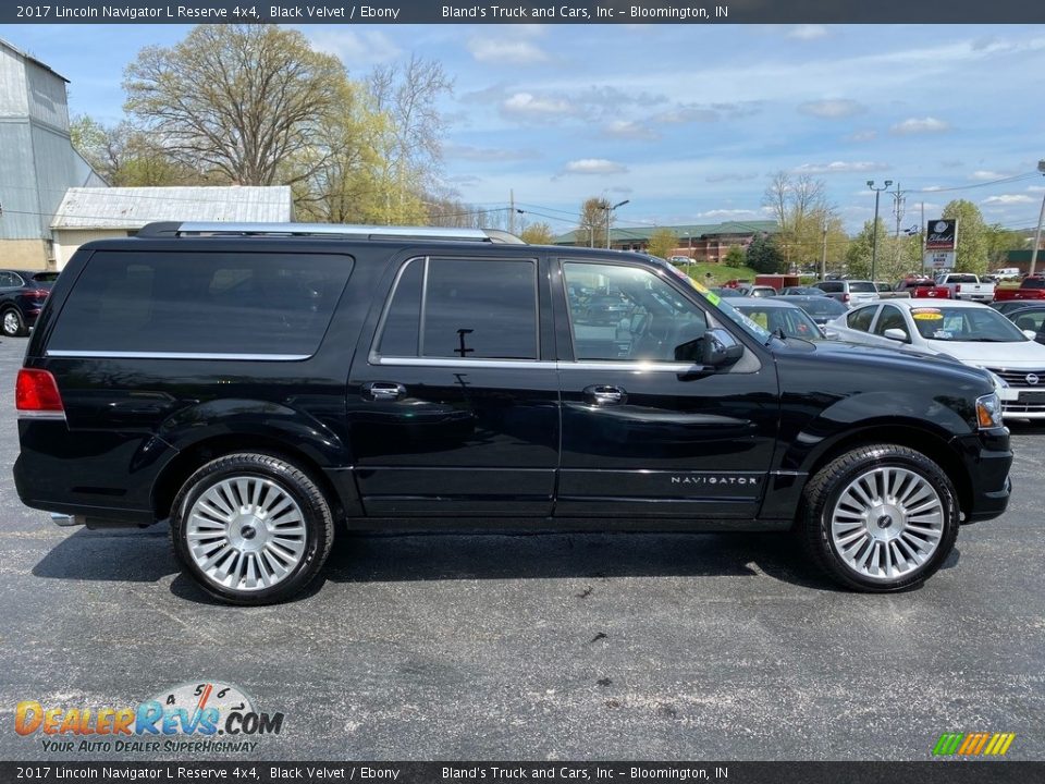 Black Velvet 2017 Lincoln Navigator L Reserve 4x4 Photo #5