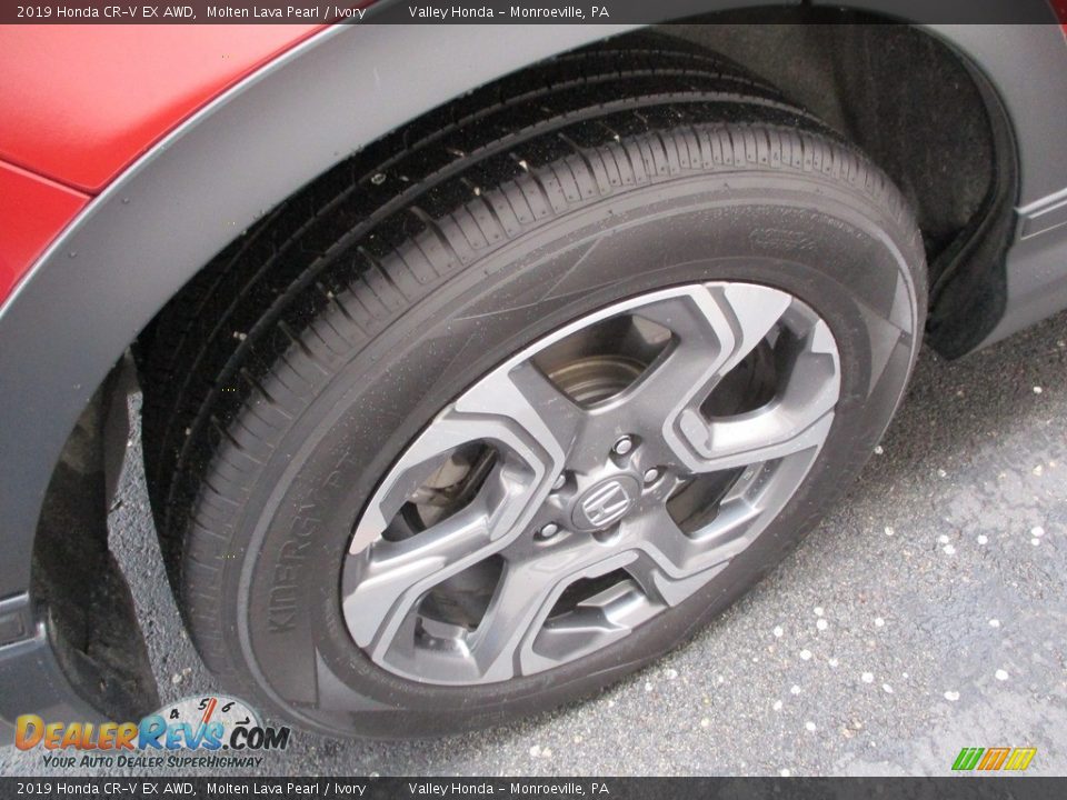 2019 Honda CR-V EX AWD Molten Lava Pearl / Ivory Photo #6