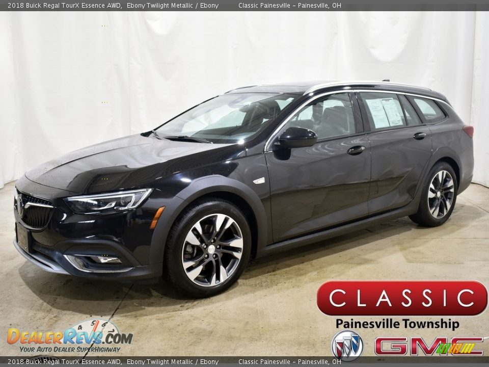 2018 Buick Regal TourX Essence AWD Ebony Twilight Metallic / Ebony Photo #1