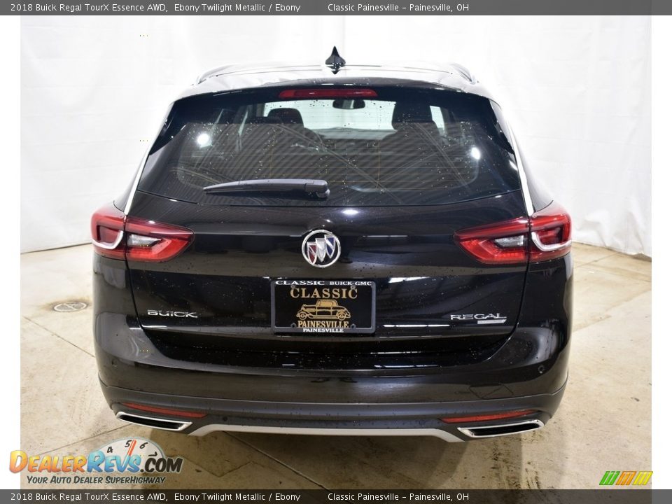 2018 Buick Regal TourX Essence AWD Ebony Twilight Metallic / Ebony Photo #3