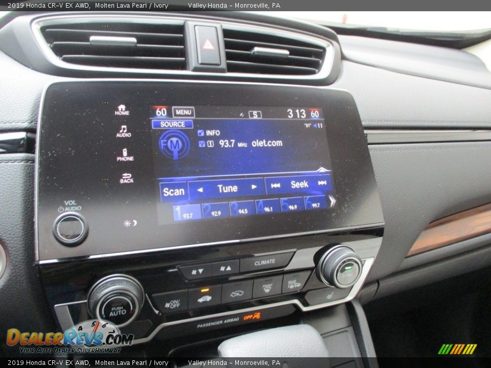 2019 Honda CR-V EX AWD Molten Lava Pearl / Ivory Photo #15