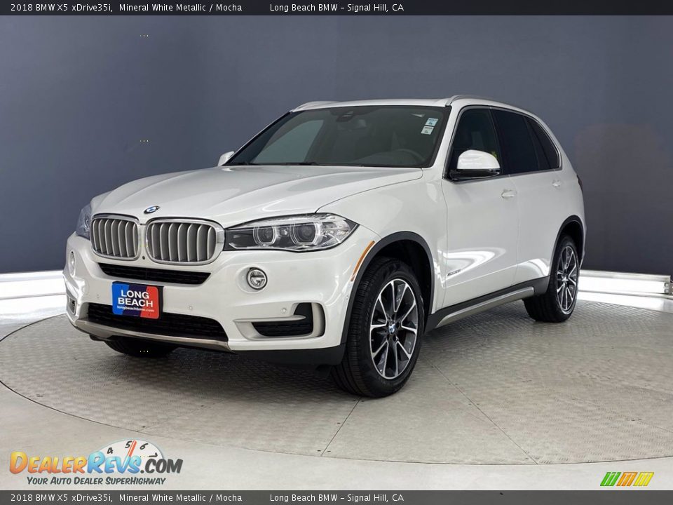 2018 BMW X5 xDrive35i Mineral White Metallic / Mocha Photo #3