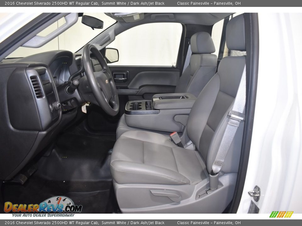 2016 Chevrolet Silverado 2500HD WT Regular Cab Summit White / Dark Ash/Jet Black Photo #7