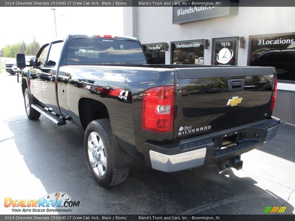 2014 Chevrolet Silverado 2500HD LT Crew Cab 4x4 Black / Ebony Photo #3