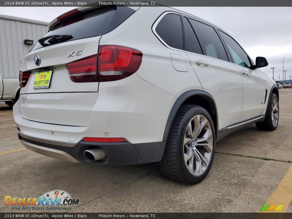 2014 BMW X5 xDrive35i Alpine White / Black Photo #3