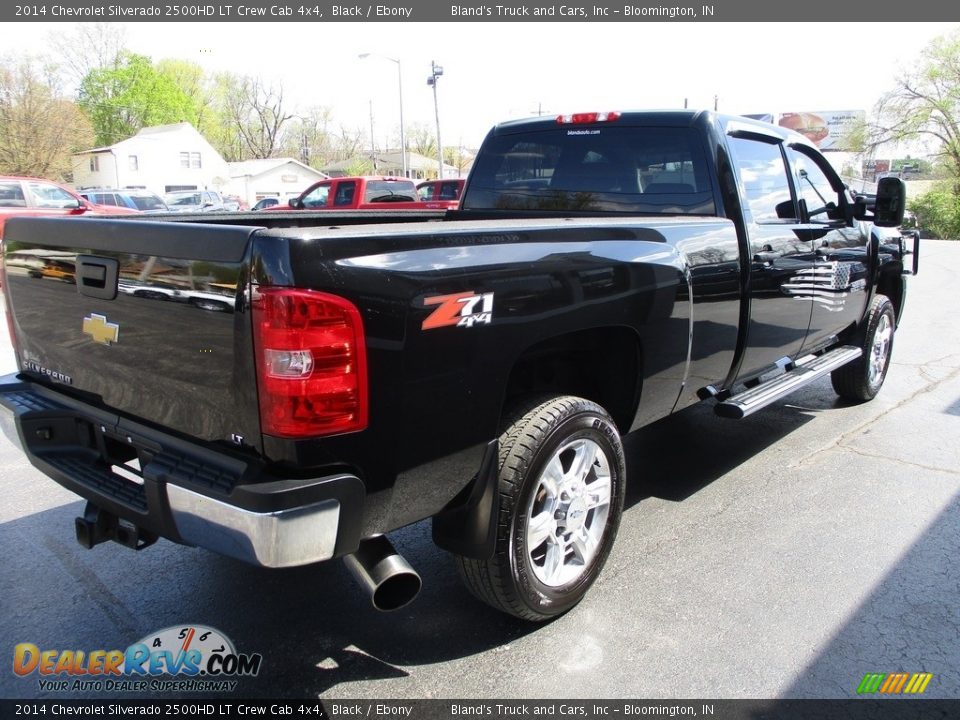 2014 Chevrolet Silverado 2500HD LT Crew Cab 4x4 Black / Ebony Photo #4