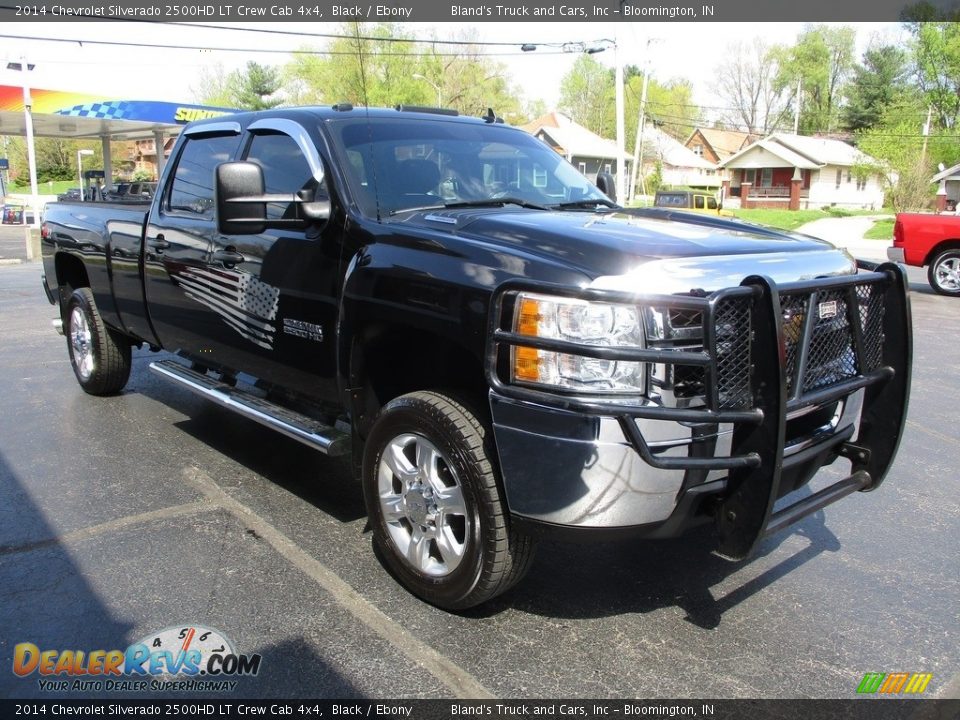 2014 Chevrolet Silverado 2500HD LT Crew Cab 4x4 Black / Ebony Photo #5