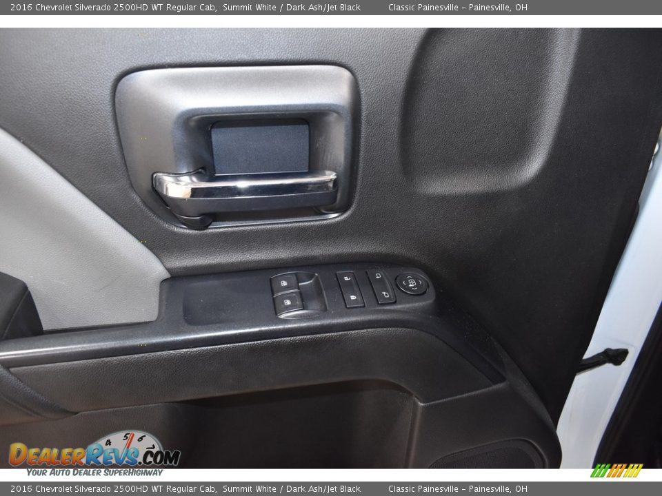 2016 Chevrolet Silverado 2500HD WT Regular Cab Summit White / Dark Ash/Jet Black Photo #10