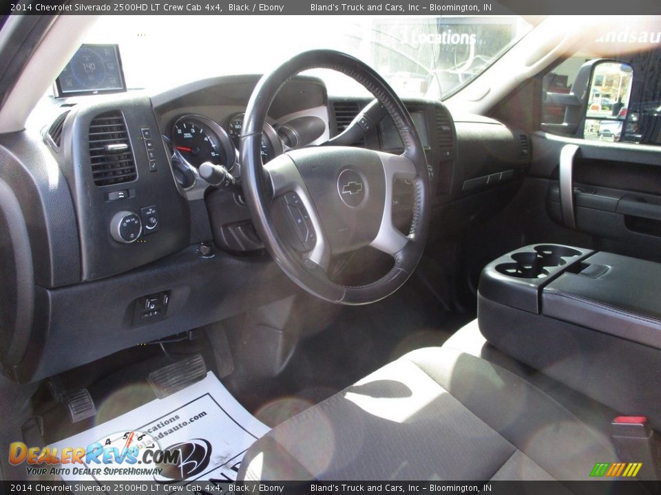2014 Chevrolet Silverado 2500HD LT Crew Cab 4x4 Black / Ebony Photo #6