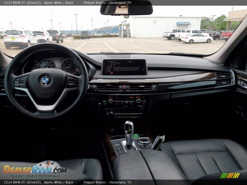 2014 BMW X5 xDrive35i Alpine White / Black Photo #5