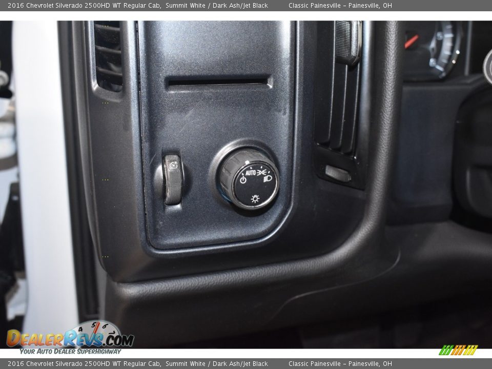 2016 Chevrolet Silverado 2500HD WT Regular Cab Summit White / Dark Ash/Jet Black Photo #11