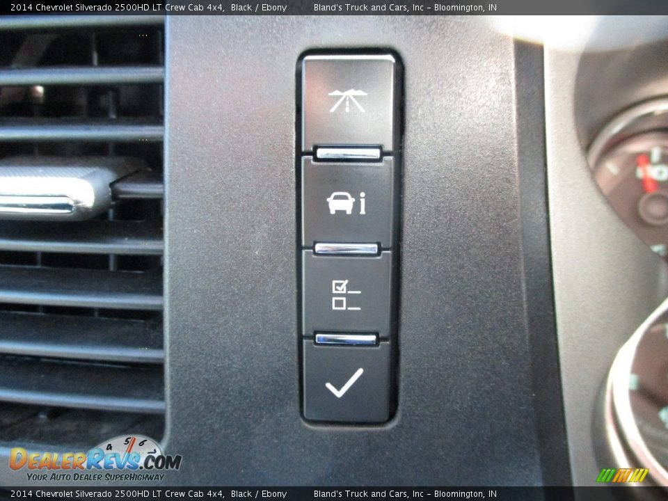 2014 Chevrolet Silverado 2500HD LT Crew Cab 4x4 Black / Ebony Photo #12