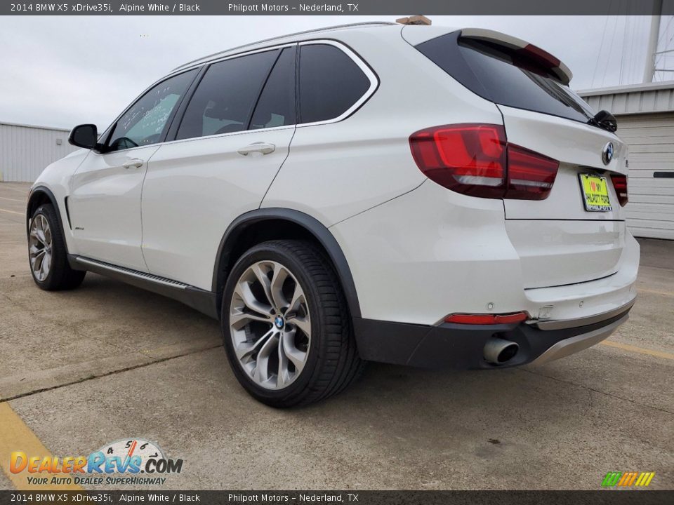 2014 BMW X5 xDrive35i Alpine White / Black Photo #11