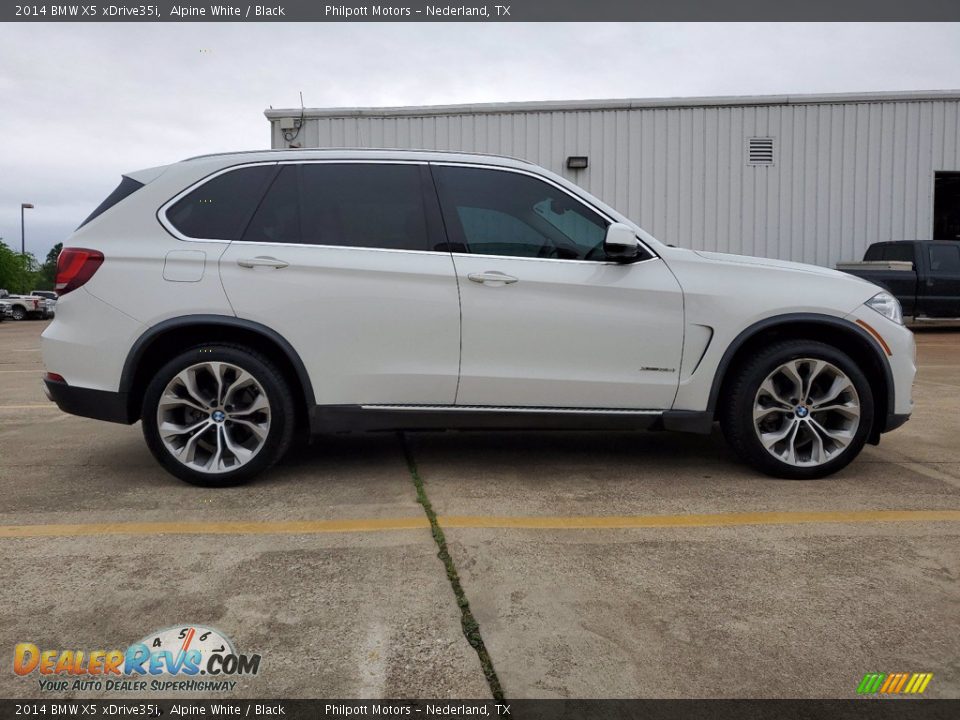 2014 BMW X5 xDrive35i Alpine White / Black Photo #12