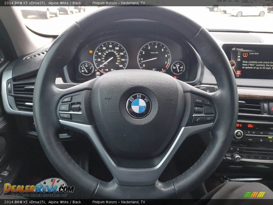 2014 BMW X5 xDrive35i Alpine White / Black Photo #15