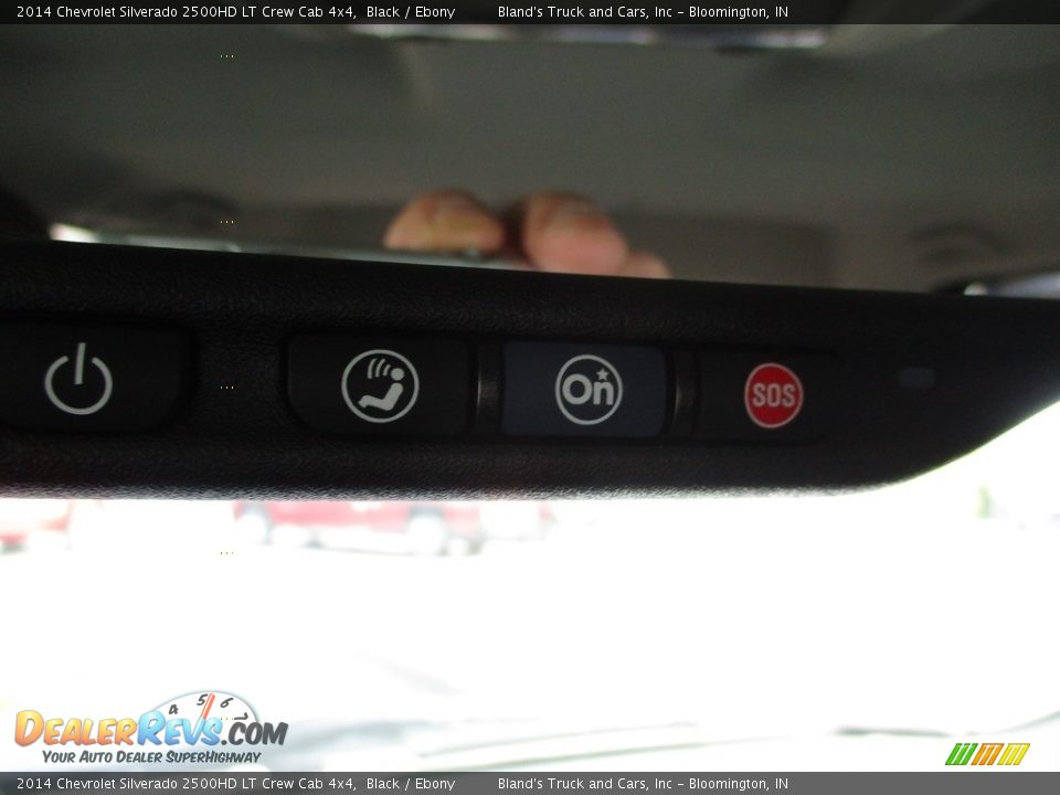 2014 Chevrolet Silverado 2500HD LT Crew Cab 4x4 Black / Ebony Photo #21